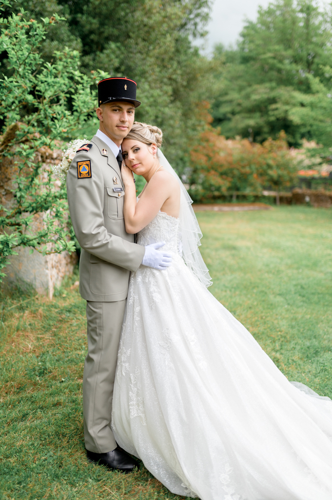 Mariages - portfolio - Patrick PIERRE Photographe - Patrick PIERRE Photographe Photographie de mariage au moulin Sainte Agnes. Militaire de la protection civile. Photographe Patrick PIERRE